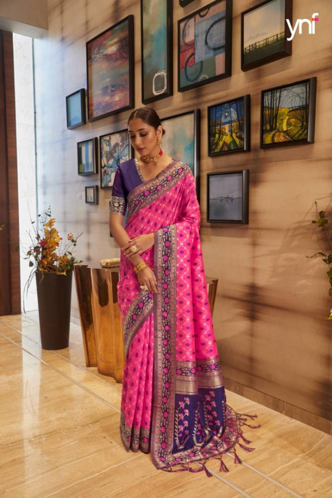 Ynf Zari Banaras Occasion Exclusive Wear Art Silk Fancy Saree Collection